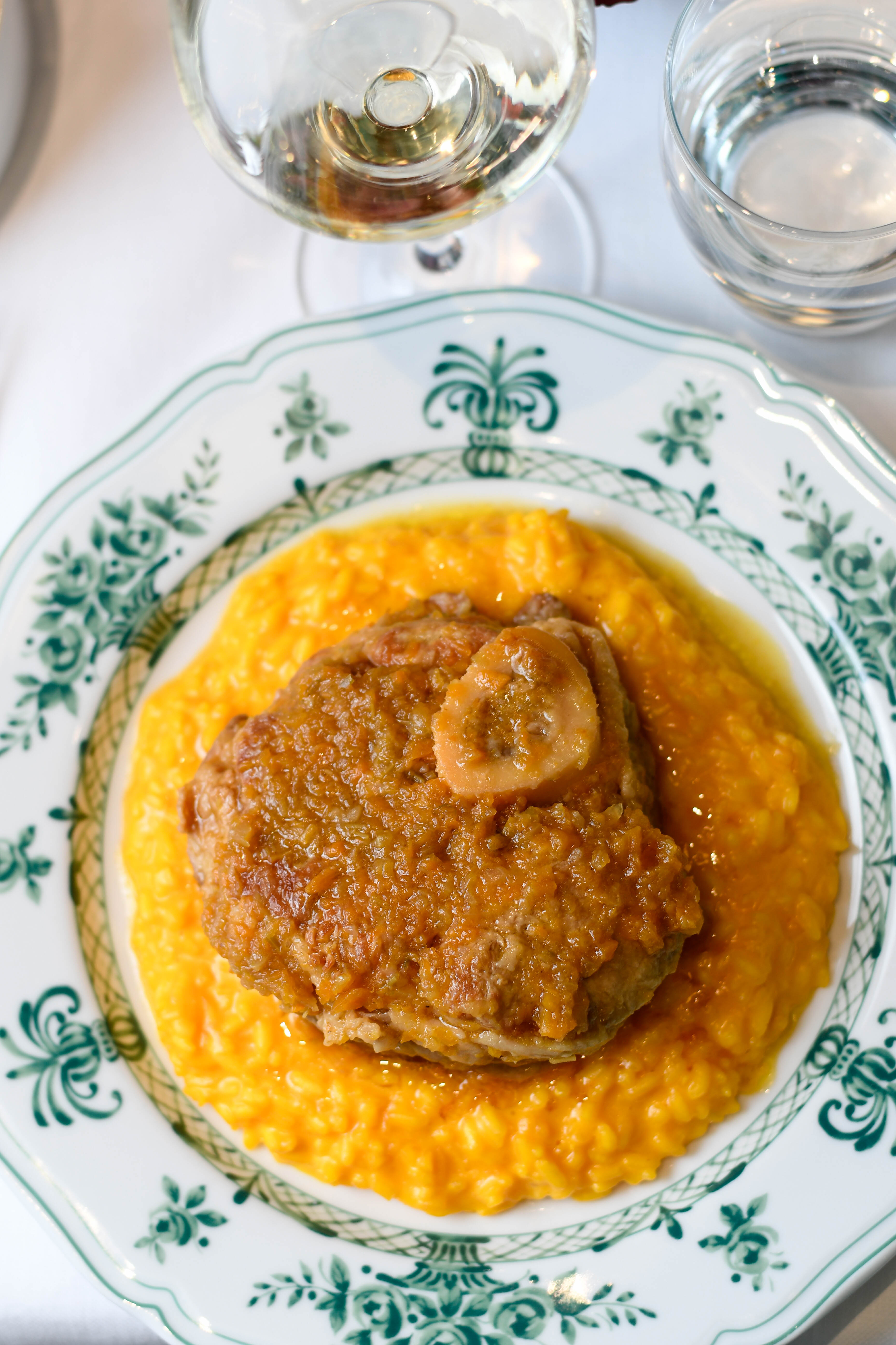 Risotto con ossobuco Stendhal